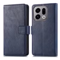 imoshion Luxuriöse Klapphülle Oppo Find X9 - Dunkelblau