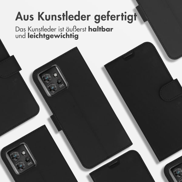Accezz Wallet TPU Klapphülle Motorola ThinkPhone - Schwarz