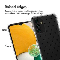 imoshion Design Hülle für das Samsung Galaxy A13 (5G) / A04s - Hearts All Over Black