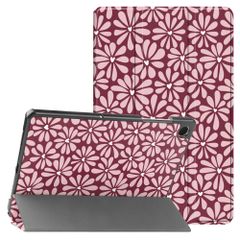 imoshion Design Trifold Klaphülle Samsung Galaxy Tab A11 Plus / A9 Plus - Bloom Love Blush