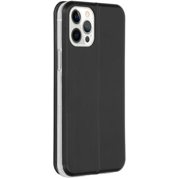 Schlanke Klapphülle für das iPhone 12 Pro Max - Schwarz