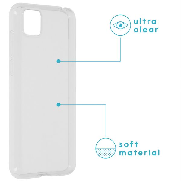 imoshion Gel Case für das Huawei Y5p - Transparent