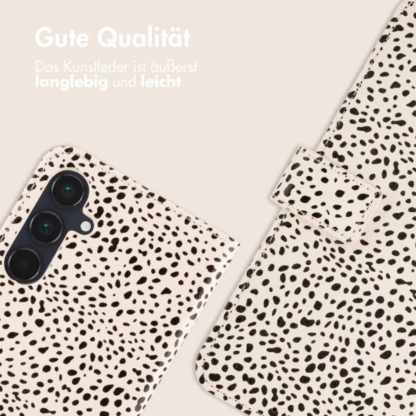 imoshion Design Klapphülle Samsung Galaxy A55 - Desert Dots