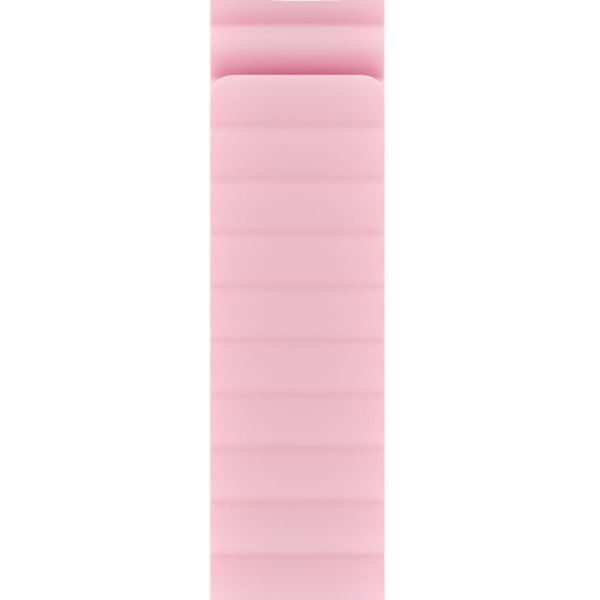 Holdit Silikonarmband Magnet für Apple Watch Series 1 - 9 / SE (38/40/41 mm) | Series 10 / 11 (42 mm) - Pink / Beige