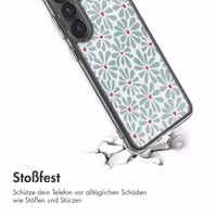 imoshion Design Hülle Samsung Galaxy S25 FE - Bloom Love Sage Green