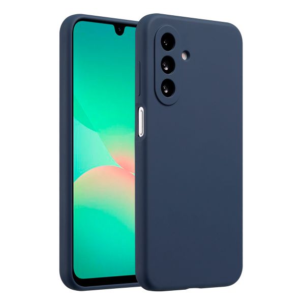 Accezz Liquid Silikoncase Samsung Galaxy A26 - Dunkelblau
