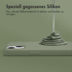 Accezz Liquid Silikoncase mit MagSafe Samsung Galaxy S26 Ultra - Cooper Green