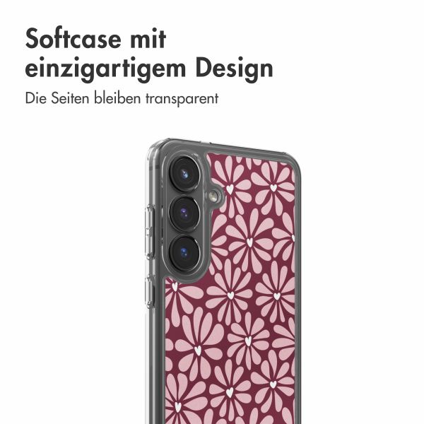 imoshion Design Hülle Samsung Galaxy S25 FE - Bloom Love Blush