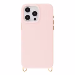 Selencia Rivièra Backcover mit MagSafe mit abnehmbaren Haken Apple iPhone 15 Pro Max - Sorbet Pink