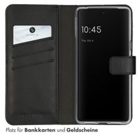 Selencia Echtleder Klapphülle Google Pixel 7 - Schwarz