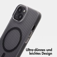 Accezz Lite Backcover mit MagSafe | Fluted | Apple iPhone 13 - Grau