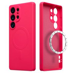 imoshion Color Back Cover mit MagSafe Samsung Galaxy S25 Ultra - Neon Pink