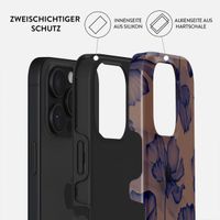 Burga Tough Back Cover für das Apple iPhone 16 Pro - Velvet Night