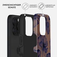 Burga Tough Back Cover für das iPhone 16 Pro - Velvet Night