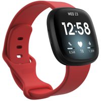 imoshion Silikonband für das Fitbit Versa 4 / 3 / Sense (2) - Rot