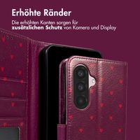 imoshion Design Klapphülle Samsung Galaxy A36 - Crush Check Coral Dust