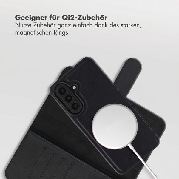 Selencia Olyn Abnehmbare Bookcase mit MagSafe Samsung Galaxy A57 (5G) - Schwarz
