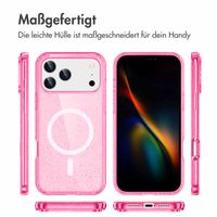 imoshion Sparkle Back Cover mit MagSafe Apple iPhone 17 Pro Max - Rosa