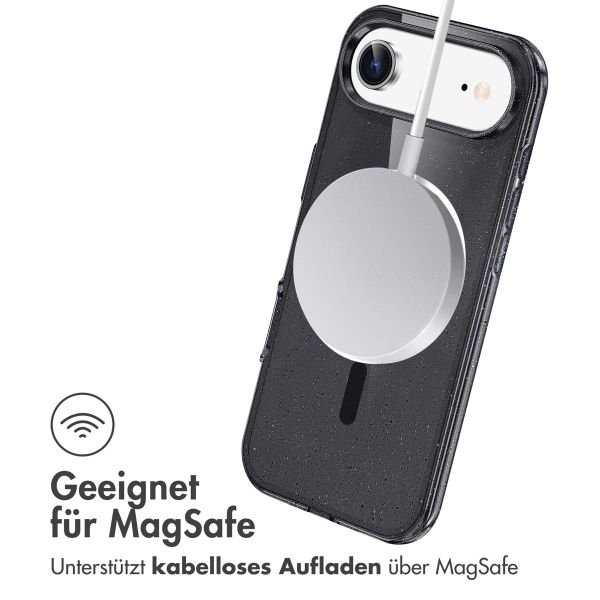 imoshion Sparkle Back Cover mit MagSafe Apple iPhone Air - Schwarz