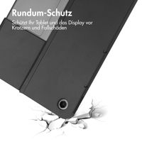 imoshion Klapphülle für das Lenovo Tab Plus - Schwarz