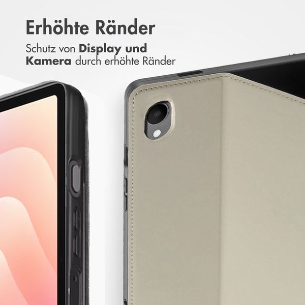 Accezz Classic Klapphülle Samsung Galaxy Tab S11 - Greige
