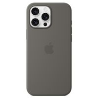 Apple Silikon-Case MagSafe für das Apple iPhone 16 Pro Max - Stone Gray