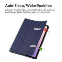 imoshion Trifold Klapphülle Samsung Galaxy Tab S11 - Dunkelblau