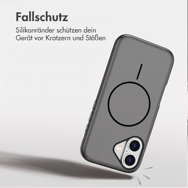 imoshion Color Backcover mit Thin MagSafe Ring Apple iPhone 17 - Schwarz