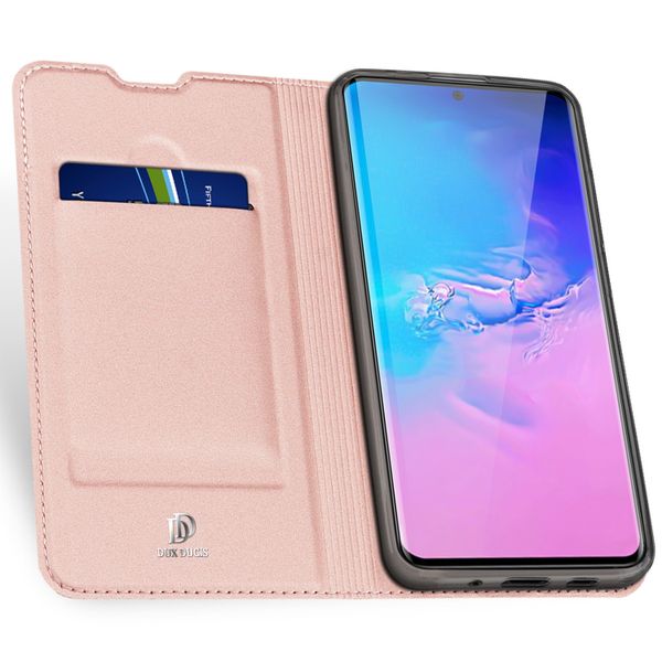 Dux Ducis Slim TPU Klapphülle Roségold für das Samsung Galaxy S20 Ultra