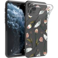 imoshion Design Hülle iPhone 11 Pro - Blume - Rosa / Grün