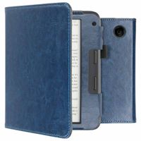 imoshion Vegan Leather Klapphülle Tolino Vision 6 - Dunkelblau