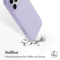 Accezz Liquid Silikoncase mit MagSafe Apple iPhone 17 Pro Max - Violett