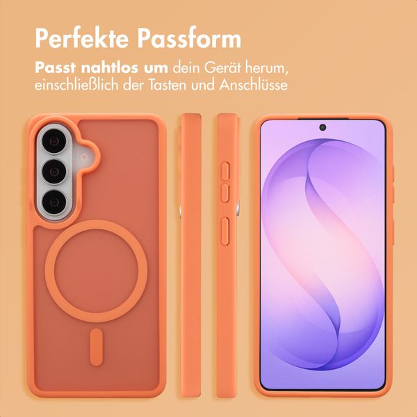 imoshion Color Guard Back Cover mit MagSafe Samsung Galaxy S26 - Orange