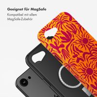 Selencia Vivid Rückabdeckung mit MagSafe Apple iPhone 16e - Tropical Vibes Apricot