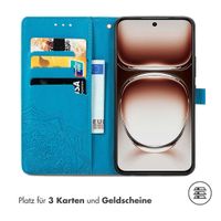 imoshion Mandala Klapphülle für das Oppo A40 & Oppo A40M & Oppo A60 (5G) - Türkis