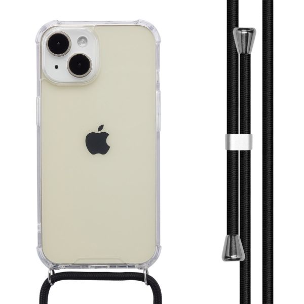 imoshion Backcover mit Band Apple iPhone 15 - Schwarz