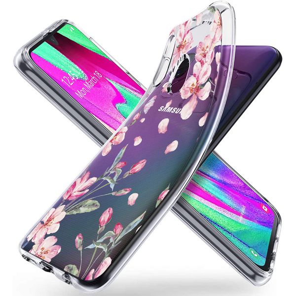 imoshion Design Hülle Samsung Galaxy A40 - Blossom Watercolor
