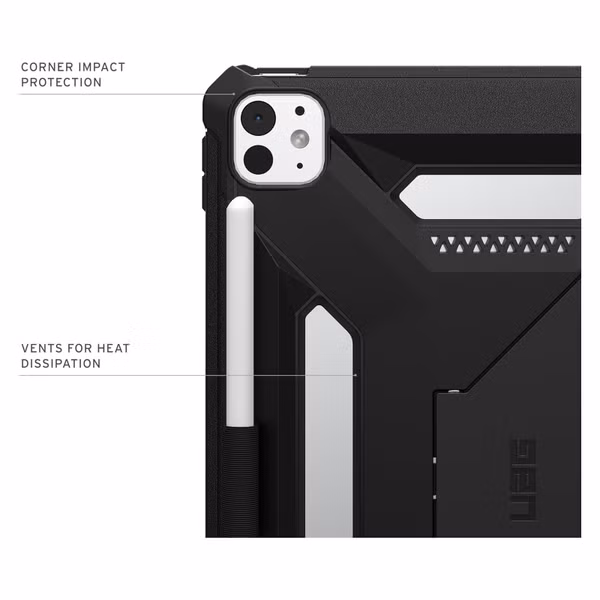 UAG Scout Klapphülle Apple iPad Pro 11 (2025) M5 / (2024) M4 - Black