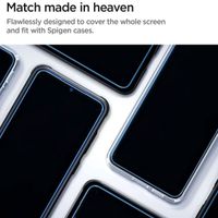 Spigen GLAStR Fit Displayschutzfolie  + Applicator 2-pack für das Samsung Galaxy S24 / S25