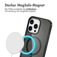 imoshion Sparkle Back Cover mit MagSafe Apple iPhone 16 Pro Max - Glitter Schwarz
