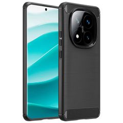 imoshion Brushed Back Cover Xiaomi Redmi Note 14 Pro (5G) - Schwarz