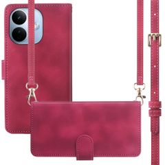 imoshion Klapphülle mit Kordel Xiaomi Redmi Note 17 Pro - Rot