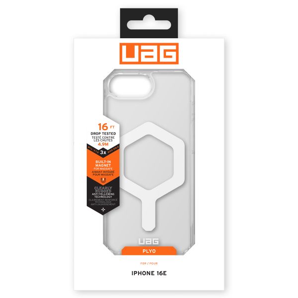 UAG Plyo Backcover MagSafe Apple iPhone 16e - Ice