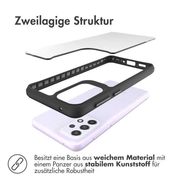 imoshion Rugged Hybrid Case Samsung Galaxy A33 - Schwarz