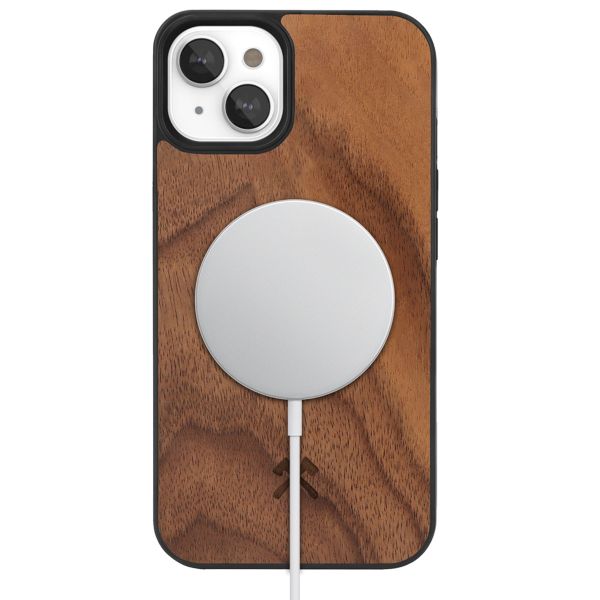 Woodcessories Bumper Case MagSafe für das iPhone 14 - Walnut