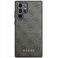 Guess ﻿4G Classic Logo Back Cover für das Samsung Galaxy S24 Ultra - Schwarz