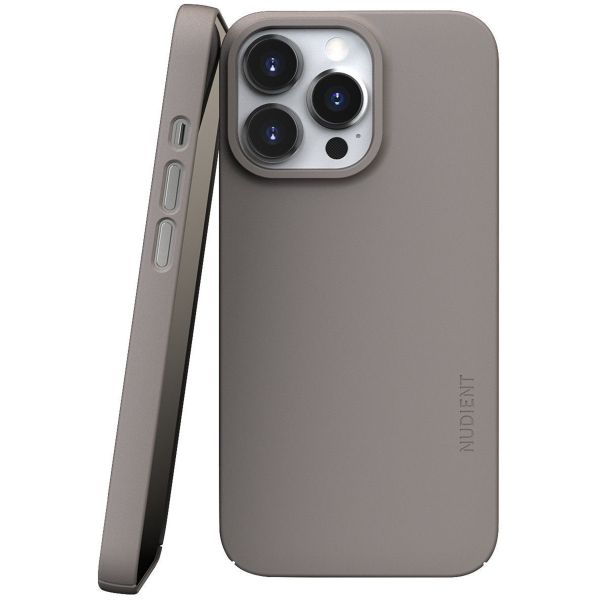 Nudient Thin Case für das iPhone 13 Pro - Clay Beige