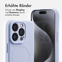 imoshion Color Back Cover mit MagSafe Apple iPhone 15 Pro - Lila
