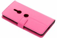 TPU Klapphülle Rosa für Sony Xperia XZ3
