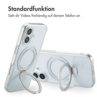Accezz Ring Stand Backcover mit MagSafe Apple iPhone 17 - Transparent